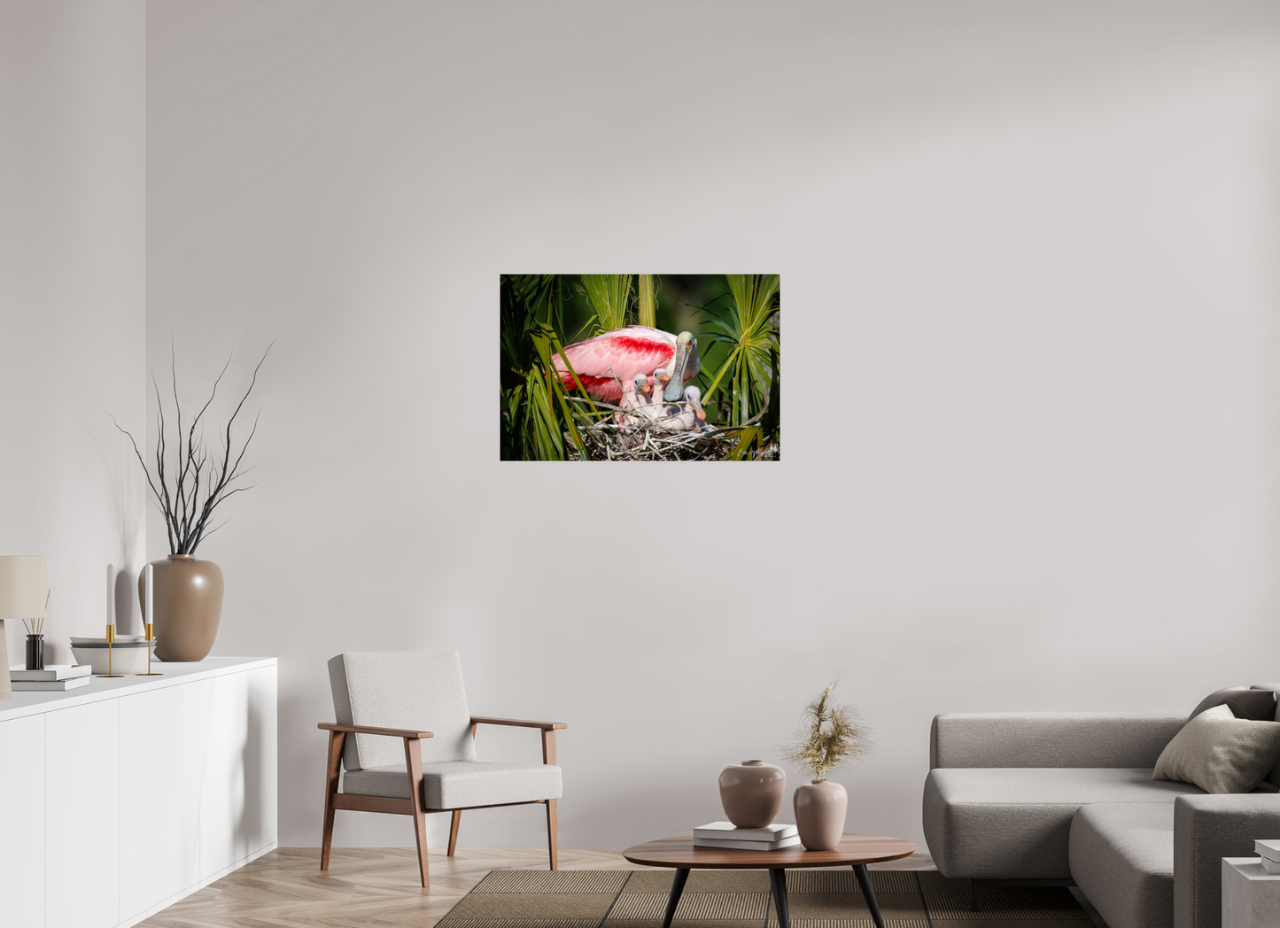 Spoonbill with teaspoons