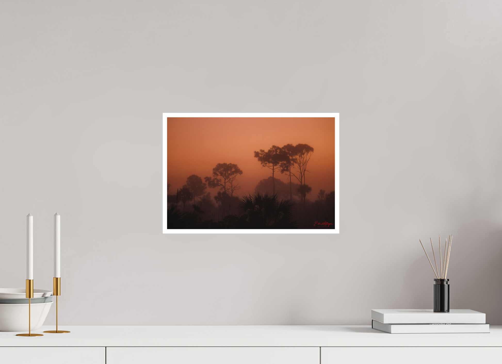 15 x 10″, Fine art print "First Light" - Big Cypress Sunrise