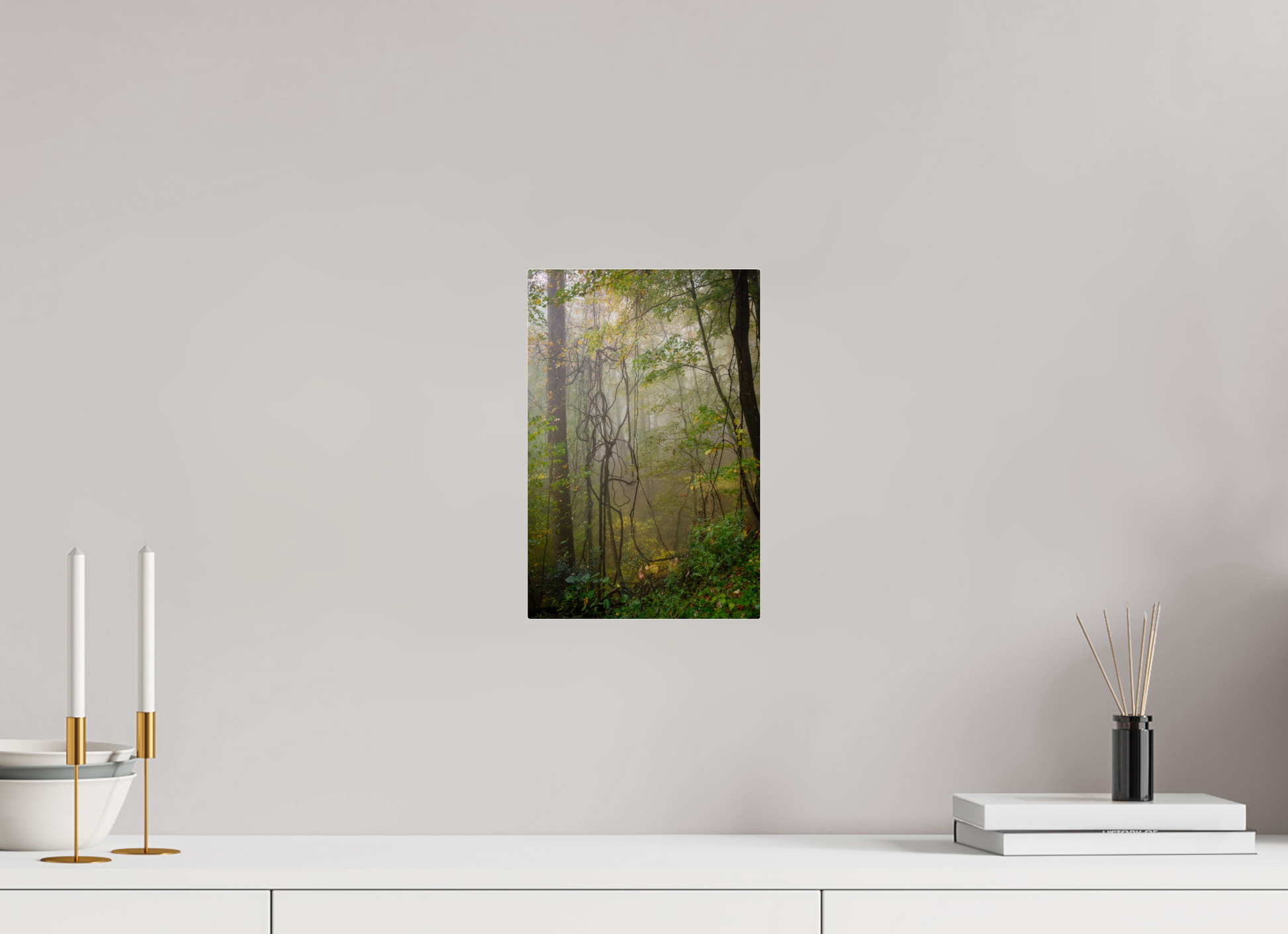 8 x 12″, Acrylic "The Heart of the Forest"