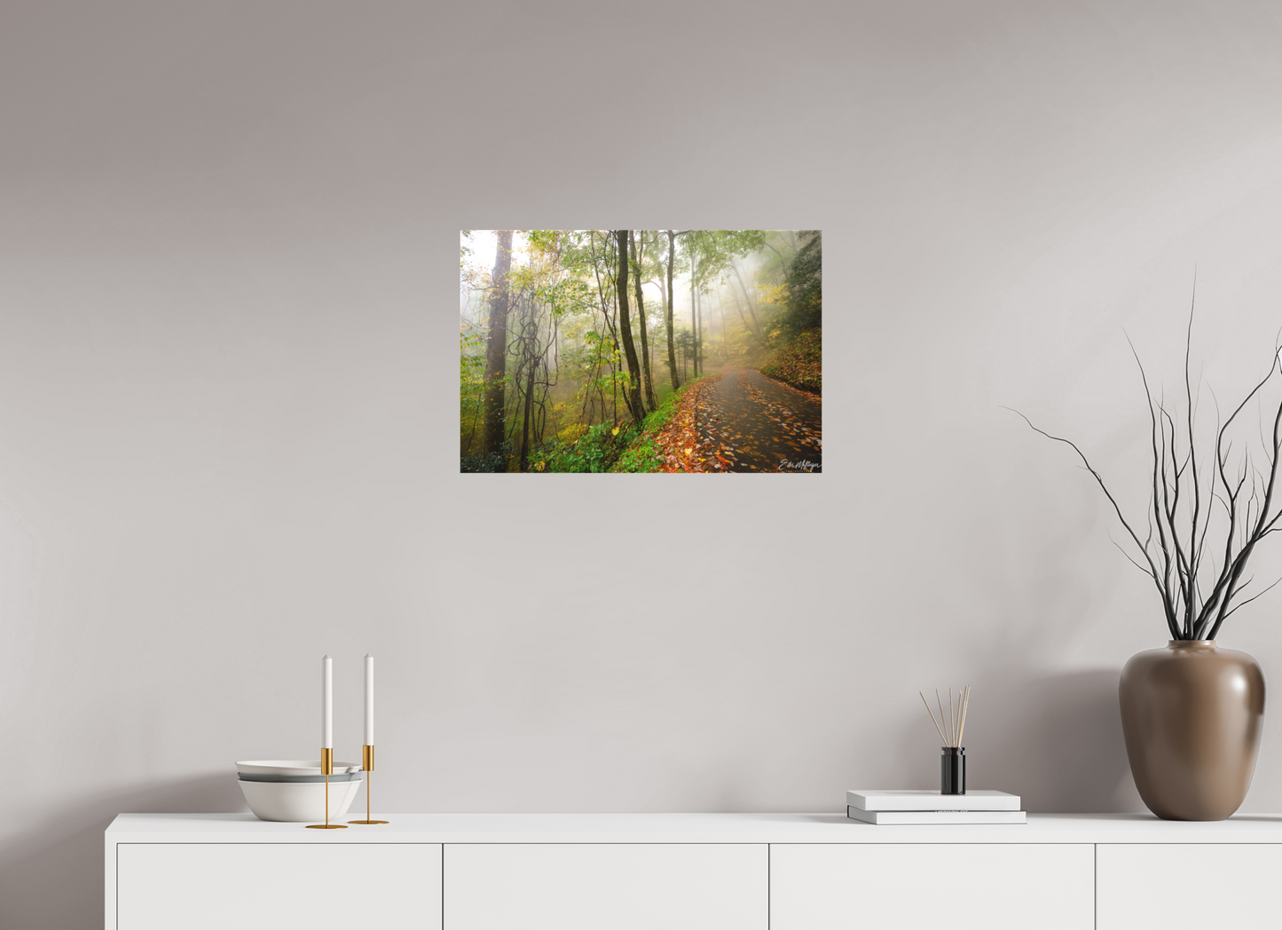 24 x 16″, Canvas "When the Fog Lingers"