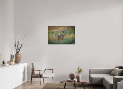 36 x 24″, Canvas "Grace in the Meadow" - White-tailed Doe