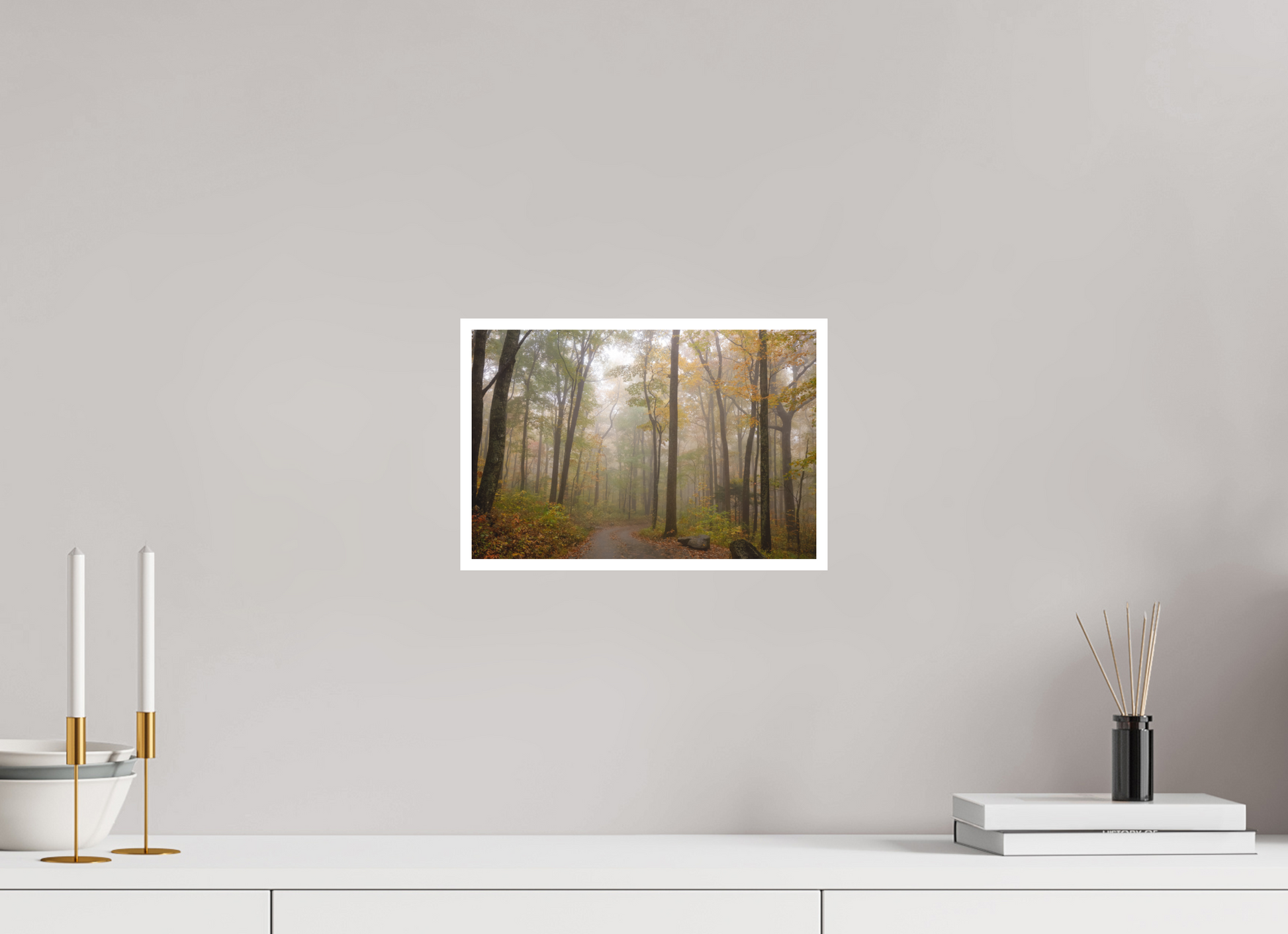 12 x 8″, Fine art print "Where the Road Disappears" - Smoky Mountains