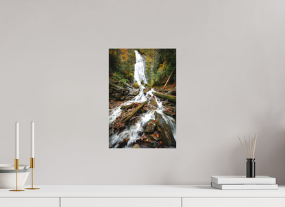 10 x 15″, Canvas "Whispers of the Forest" - Mingo Falls