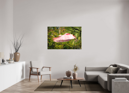 54 x 36″, Canvas "Pink Passage" - Roseate Spoonbill
