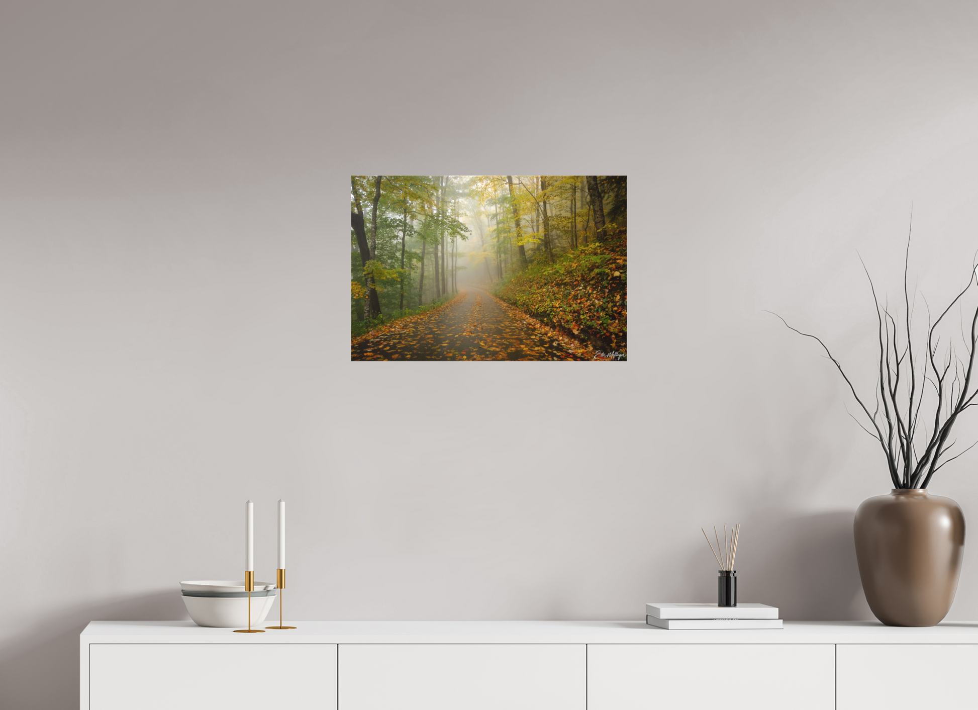 24 x 16″, Canvas "The Way Through the Mist"