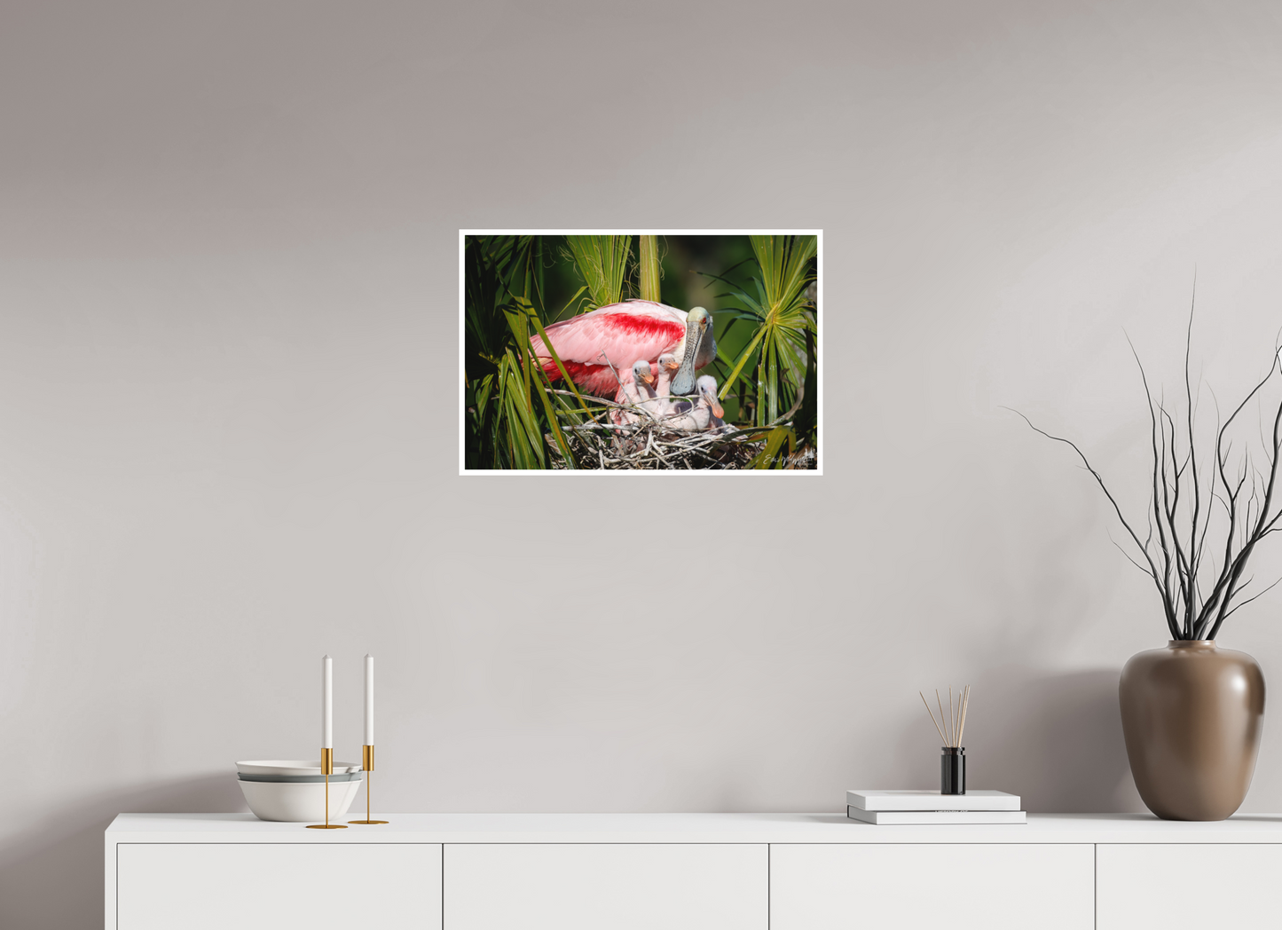 Spoonbill with teaspoons