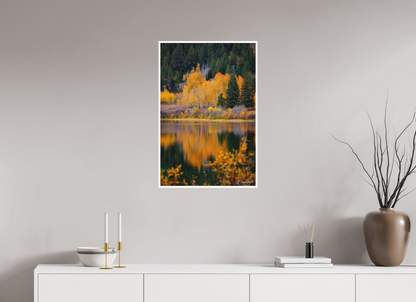 20 x 30″, Fine art print "Golden Reflections" - Two Oceans Lake