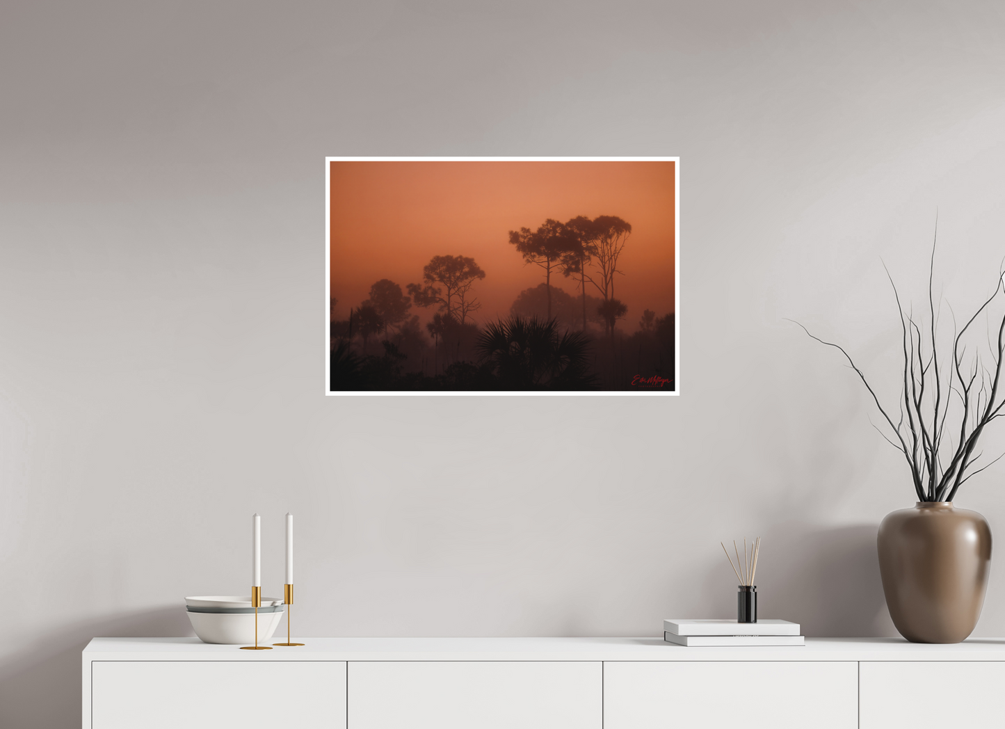 30 x 20″, Fine art print "First Light" - Big Cypress Sunrise