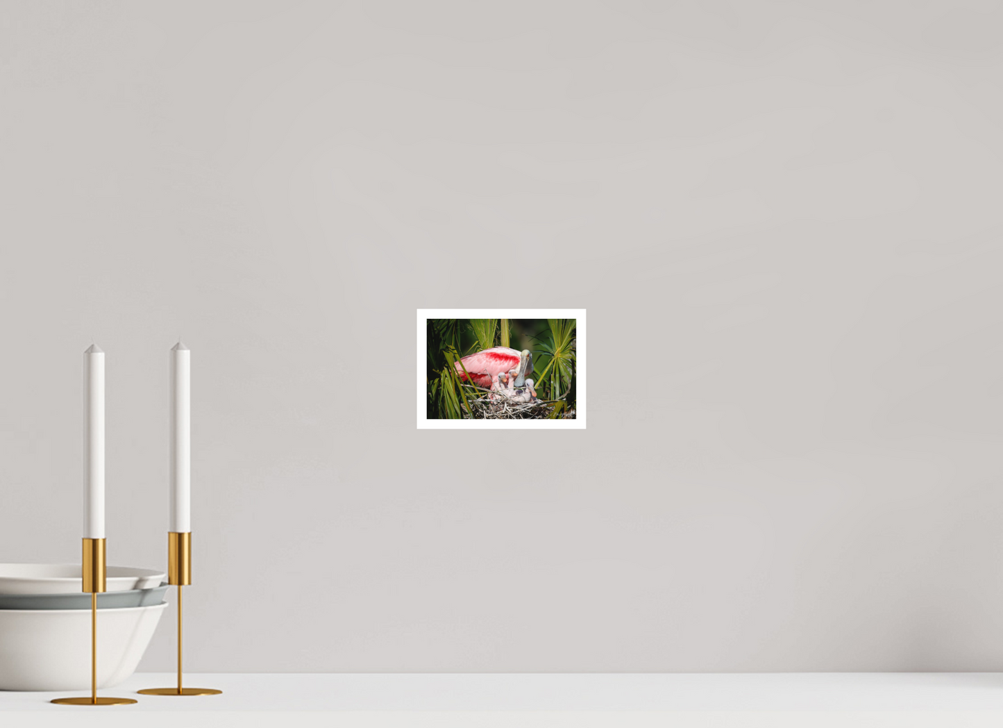 Spoonbill with teaspoons