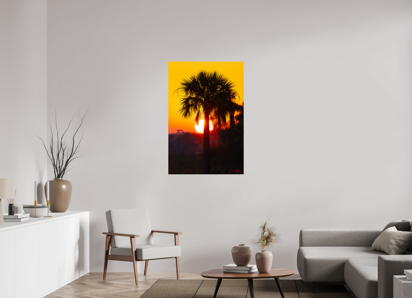 30 x 45″, Metal "Florida Awakens"