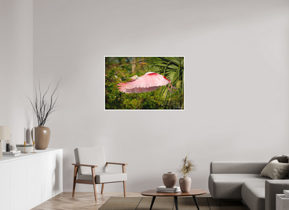 45 x 30″, Fine art print "Pink Passage" - Roseate Spoonbill