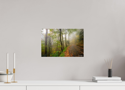 15 x 10″, Acrylic "When the Fog Lingers"