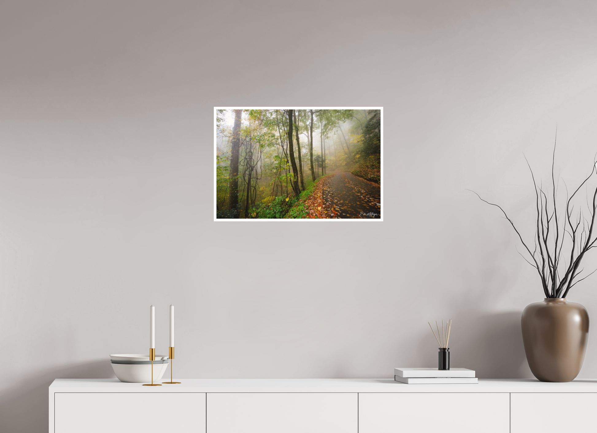 24 x 16″, Fine art print "When the Fog Lingers"