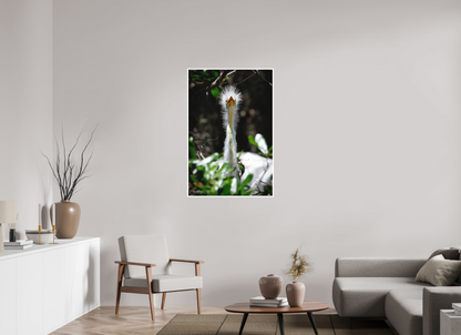 30 x 45″, Fine art print "Wetland Punk" - Great Egret