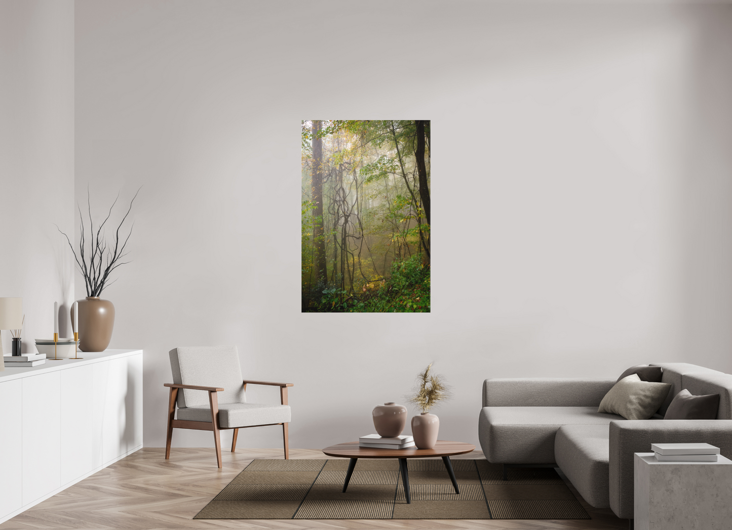 36 x 54″, Canvas "The Heart of the Forest"