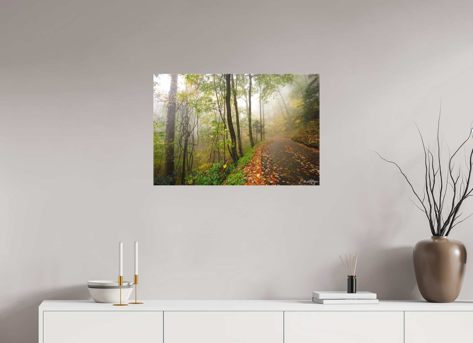 30 x 20″, Canvas "When the Fog Lingers"